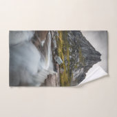 Norwegisches Foto Handtuch (Handtuch)