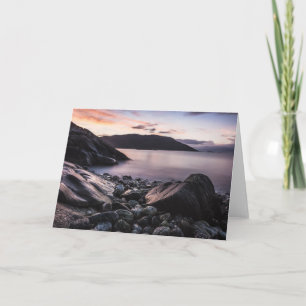 Norwegisches Foto Karte