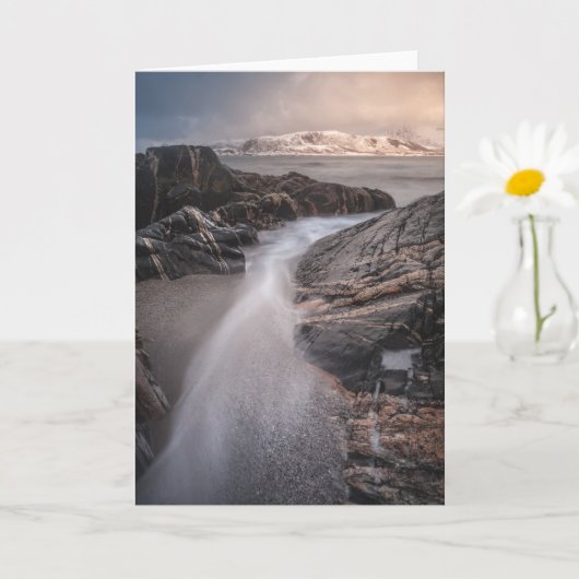 Norwegisches Foto Karte (Kleine Pflanze)