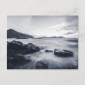 Norwegisches Foto Küstenlandschaft Feiertagspostkarte (Vorderseite)