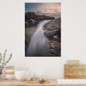 Norwegisches Foto Küstenlandschaft Poster (Küche)
