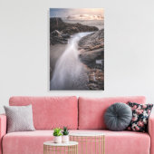 Norwegisches Foto Leinwanddruck (Insitu (Wohnzimmer))