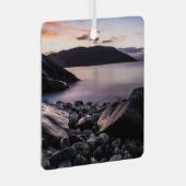 Norwegisches Foto Ornament Aus Metall (Vorderseite Rechts)