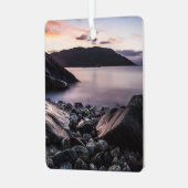 Norwegisches Foto Ornament Aus Metall (Vorderseite links)