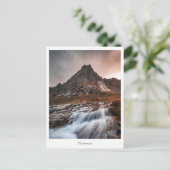 Norwegisches Foto Postkarte (Stehend Vorderseite)