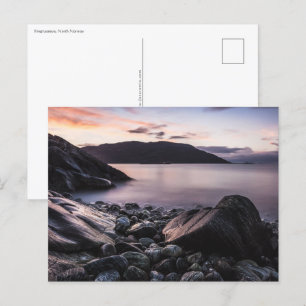 Norwegisches Foto Postkarte