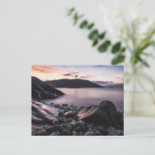 Norwegisches Foto Postkarte (Stehend Vorderseite)