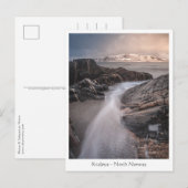 Norwegisches Foto Postkarte (Vorne/Hinten)