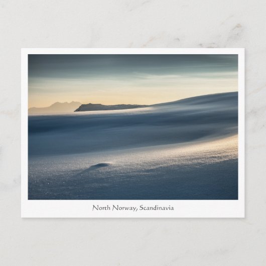 Norwegisches Foto Postkarte (Vorderseite)