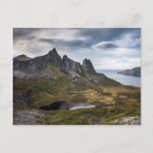 Norwegisches Foto Postkarte (Vorderseite)