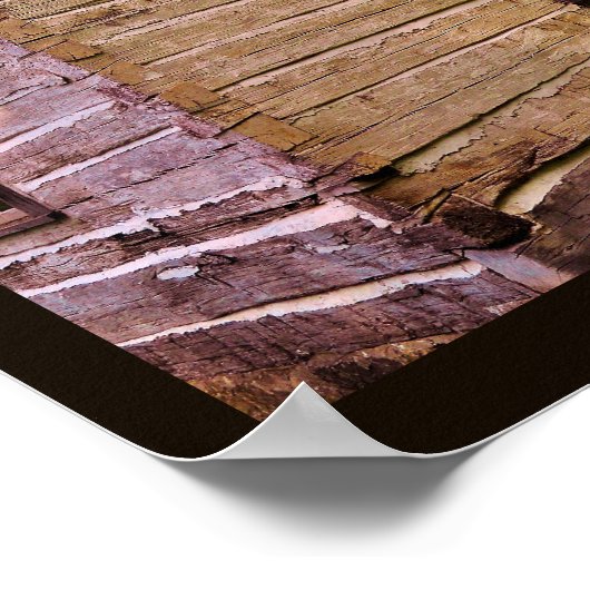 Norwegisches Haus Poster (Ecke)