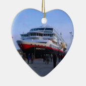 Norwegisches Kreuzschiff Keramikornament (Rechts)