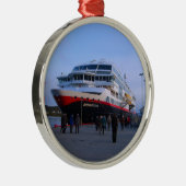 Norwegisches Kreuzschiff Ornament Aus Metall (Rechts)