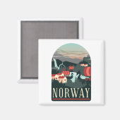 Norwegisches Landschaftsmagazin Magnet (Vorderseite/Rückseite)