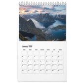 Norwegisches Landschaftsschutzgebiet 2026 Foto Kalender (Jan 2026)