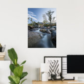 Norwegisches Landschaftsschutzgebiet Foto Poster (Heimbüro)