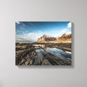 Norwegisches Lofoten-Foto Leinwanddruck