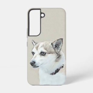 Norwegisches Lundehund Gemälde - Originale Hunde K Samsung Galaxy Hülle