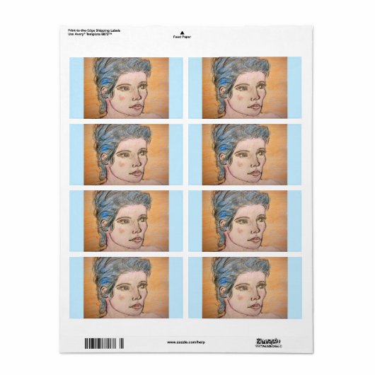 Norwegisches Mädchen (Vorne)