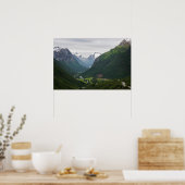 norwegisches Poster im Hjelle-Tal (Küche)
