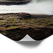 Norwegisches Poster von Voringsfossen (Ecke)