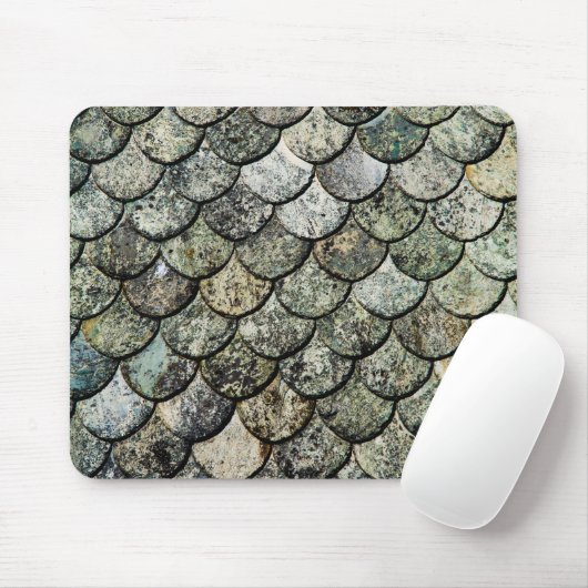 Norwegisches Schieferdach Mousepad (Mit Mouse)