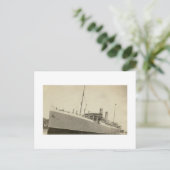 Norwegisches Schiff des antiken Real Fotos Postkarte (Stehend Vorderseite)