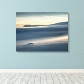 Norwegisches Schneegebiet-Foto Leinwanddruck (Insitu (Holzboden))