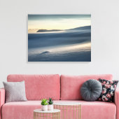 Norwegisches Schneegebiet-Foto Leinwanddruck (Insitu (Wohnzimmer))