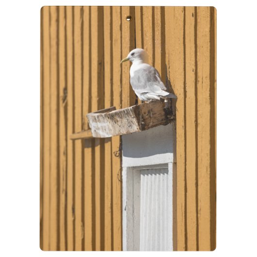 Norwegisches Seagull Klemmbrett (Rückseite)