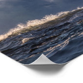 Norwegisches Seascape-Foto Poster (Ecke)