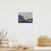 Norwegisches Seascape-Foto Poster (Küche)