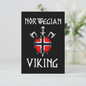 NORWEGISCHES VIKING KARTE (Stehend Vorderseite)