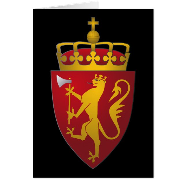 Norwegisches Wappen (Vorne)