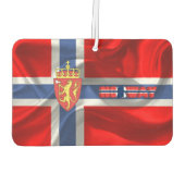 Norwegisches Wappen Autolufterfrischer (Rückseite)