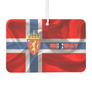 Norwegisches Wappen Autolufterfrischer
