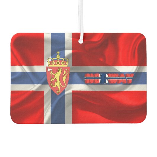Norwegisches Wappen Autolufterfrischer (Vorderseite)