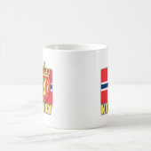 Norwegisches Wappen Kaffeetasse (Mittel)