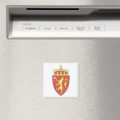 norwegisches Wappen Magnet (In Situ (Geschirrspüler))