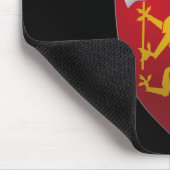 Norwegisches Wappen Mousepad (Ecke)