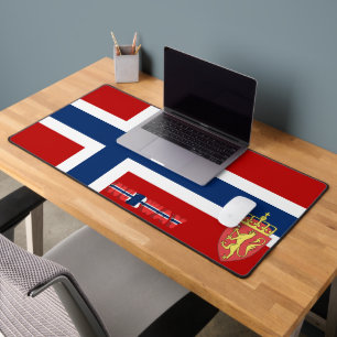 Norwegisches Wappen Schreibtischunterlage