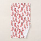 Norwegisches Weihnachtsgebäck-Strumpf Badhandtuch Set (Handtuch)