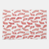 Norwegisches Weihnachtsgebäck-Strumpf Geschirrtuch (Horizontal)