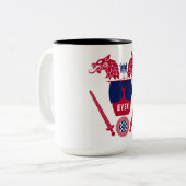 Norwegisches Wiking Zweifarbige Tasse (Vorderseite Links)