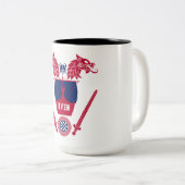 Norwegisches Wiking Zweifarbige Tasse (VorderseiteRechts)