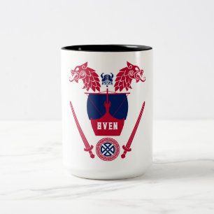 Norwegisches Wiking Zweifarbige Tasse