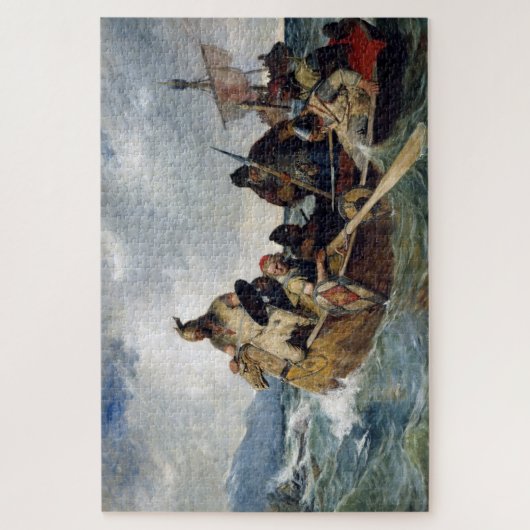 Norwegisches Wikingland im Jahr 872 Puzzle (Vertikal)