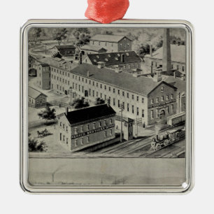 Norwich-Bleiche Silbernes Ornament