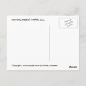 Norwich Cathedral Postkarte (Rückseite)