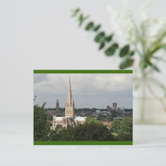 Norwich Cathedrals. Postkarte (Stehend Vorderseite)